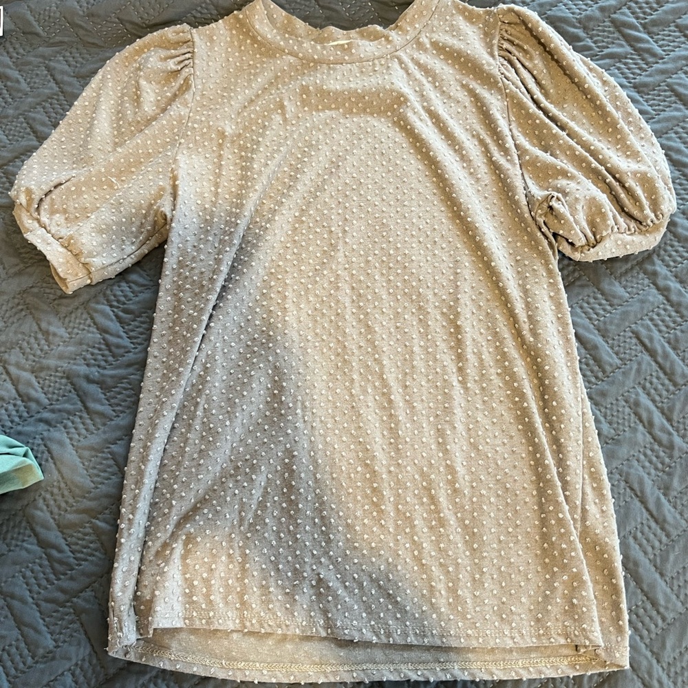 Polka dot shirt